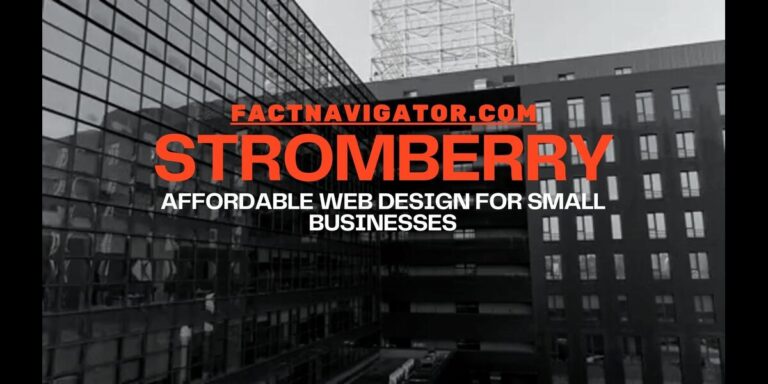 Stromberry: Affordable Web Design for Small Businesses 2024
