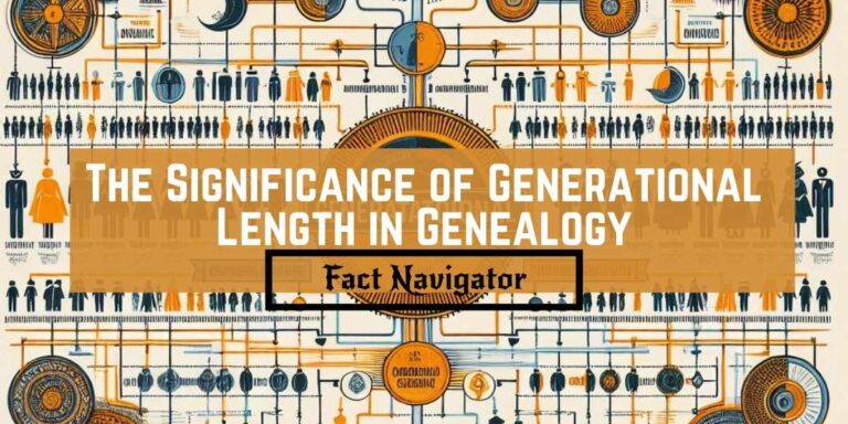 The Significance of Generational Length in Genealogy