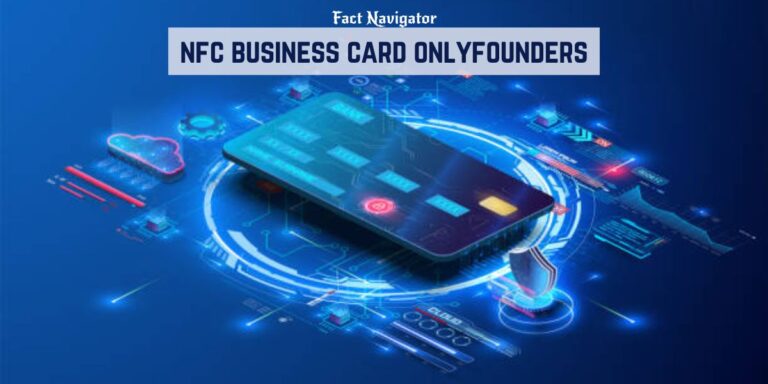 nfc business card onlyfounders