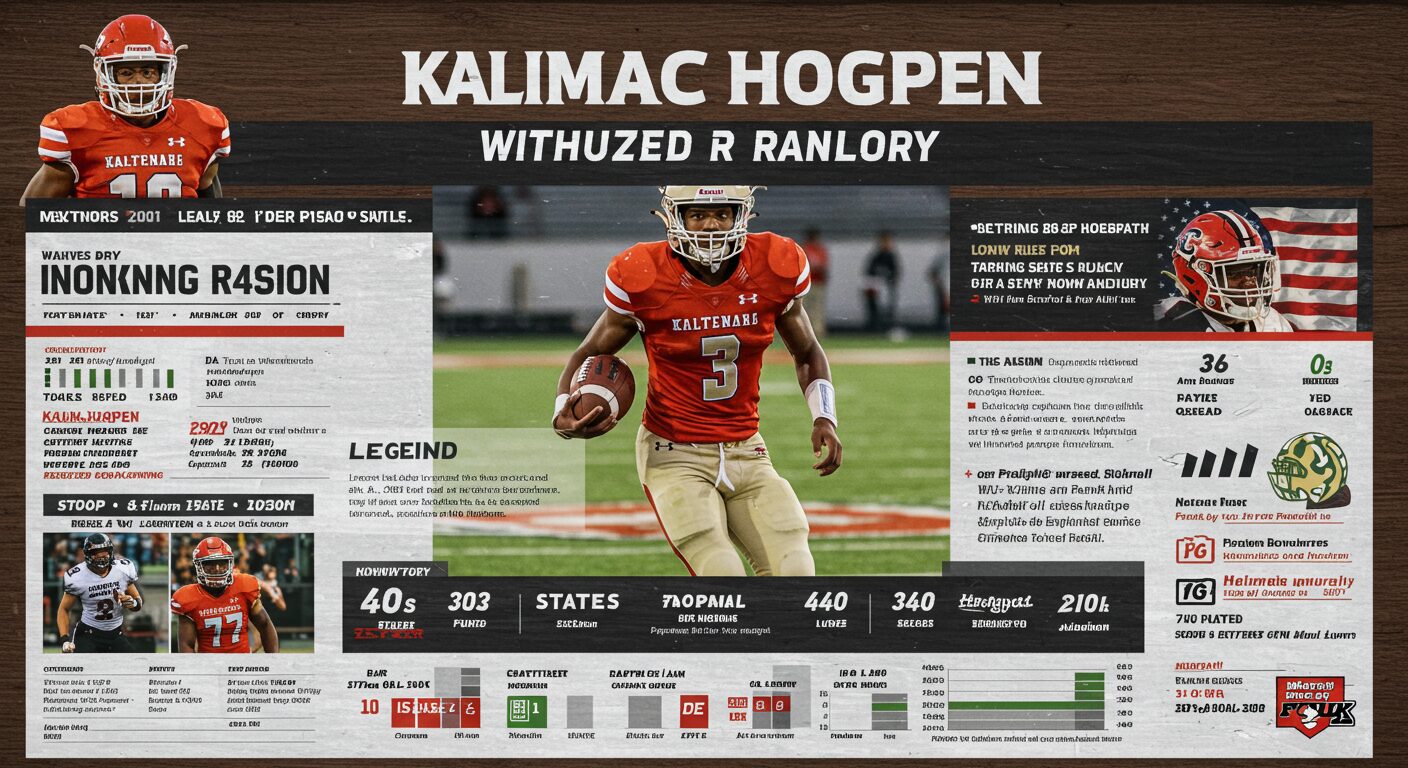 what is kalimac hogpen's football ranking