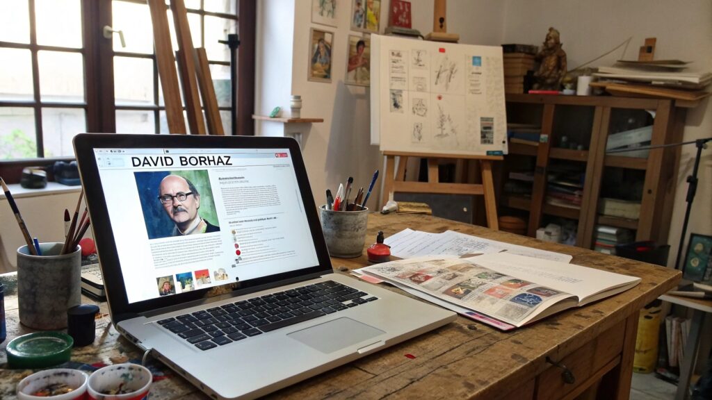 Exhibitions and Public Showcases of David Borhaz